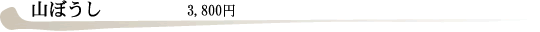 山ぼうし